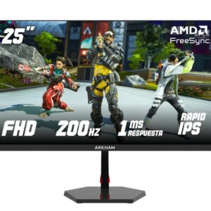 MONITOR 25 ARKHAM GAMING 200HZ IPS FHD HDMI / DP