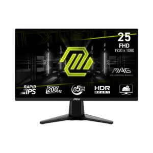 Monitor 25 MSI Mag 255F E20 IPS FHD 200Hz HDMI DP Negro