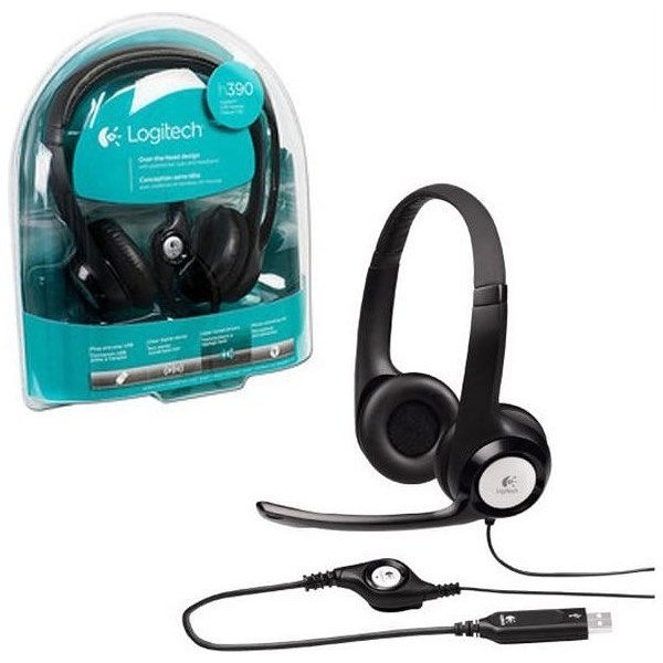 Auriculares Con Microfono Logitech H390 Usb Negro - Image 2