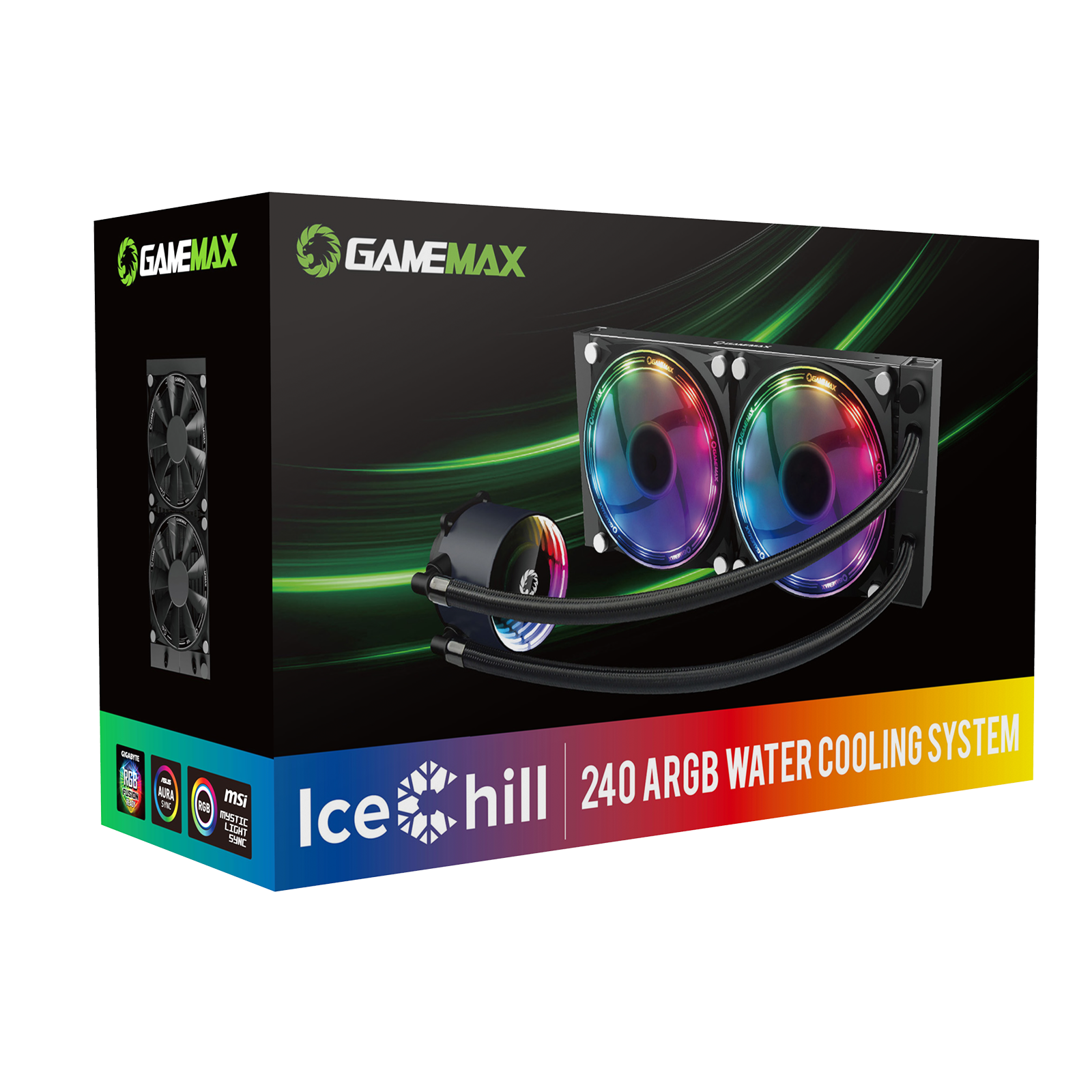 CPU COOLER GAMEMAX WATER ICECHILL240 ARGB AIO - Image 3