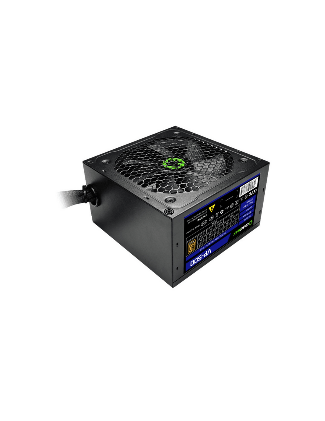 Fuente 500W Gamemax VP-500 80 Plus